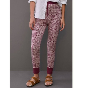 ANTHROPOLOGIE SATURDAY SUNDAY Women's Samia Wine Color High Rise Leggings Size S